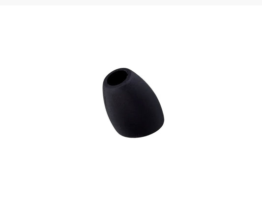 Kordelende 16mm schwarz