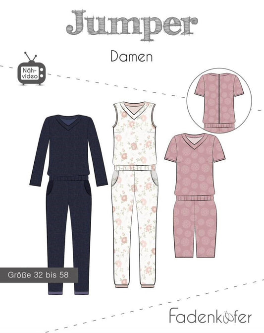 Fadenkäfer Schnittmuster "Jumper" Damen