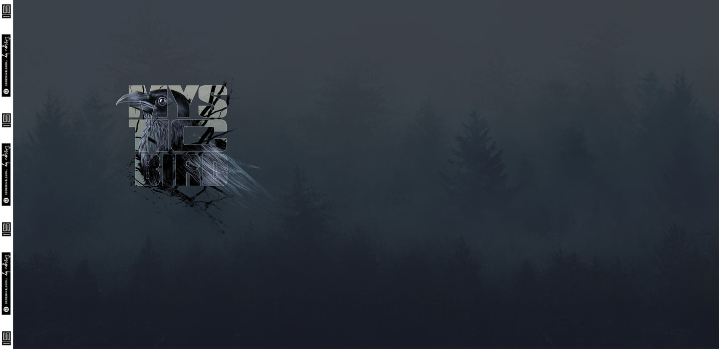 Gloomy Hills by Thorsten Berger 80cm Panel mit Rabe
Swafing