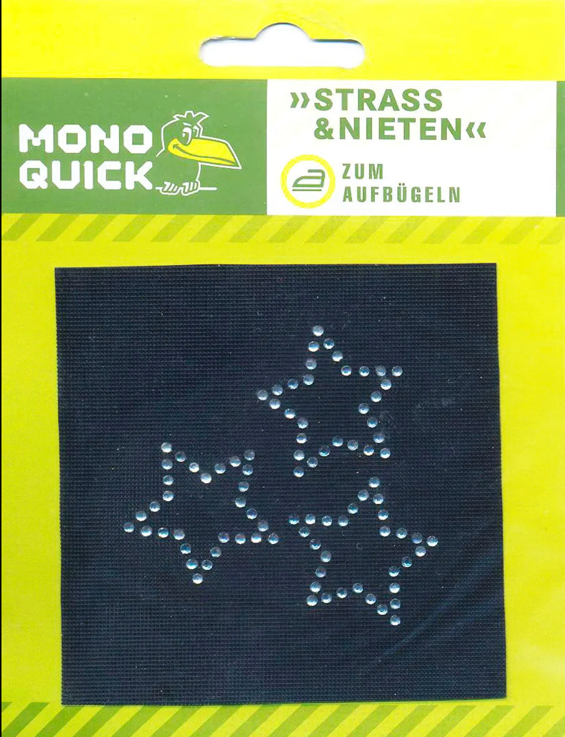Mono Quick Applikation
Strass Sterne 3 Stck