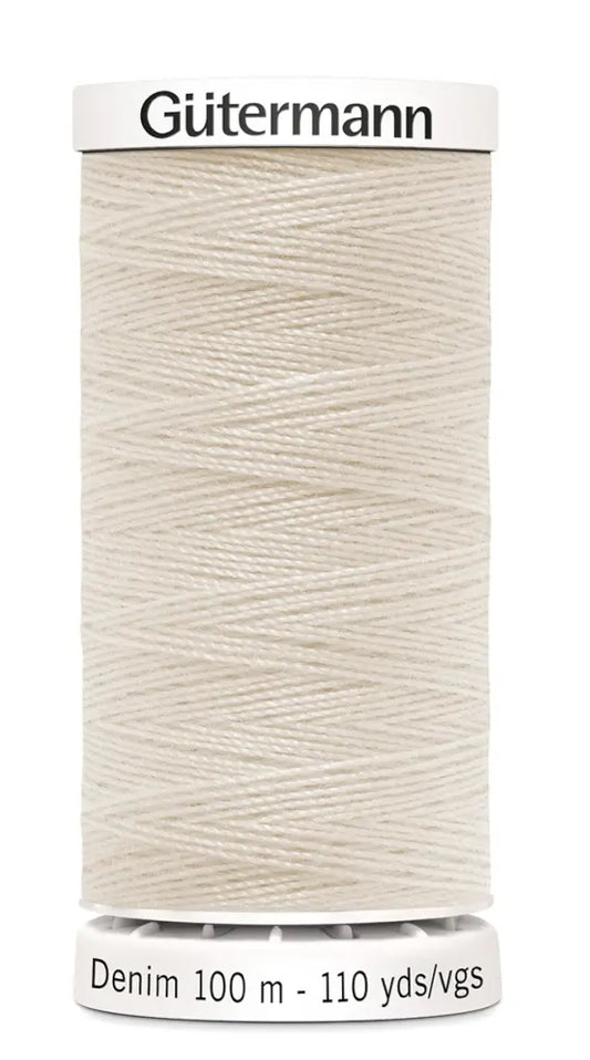 Gütermann Denim Jeansfaden 100m beige Col.3130