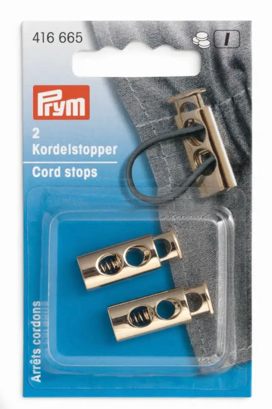 Prym Kordelstopper 2- Loch gold