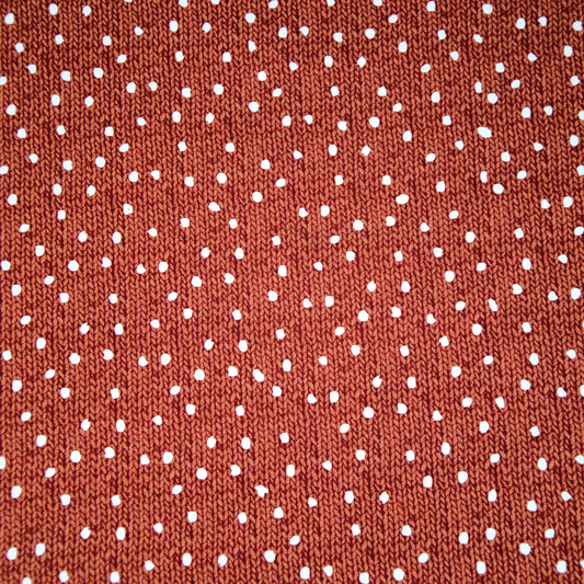 French Terry " Wood Knit" Zopfmusteroptik, Schneebälle
Hilco