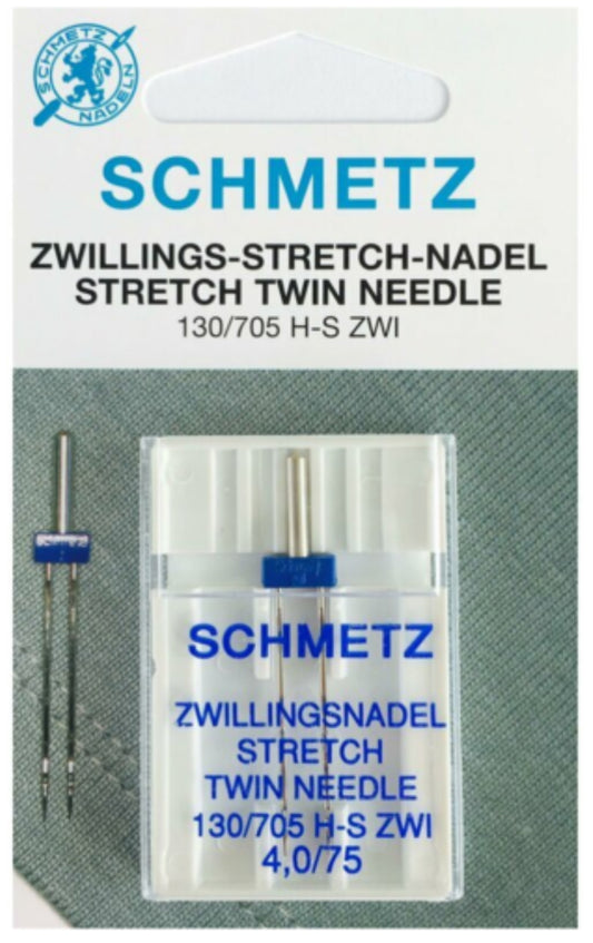 Schmetz Stretch Doppelnadel No. 4,0 / 75