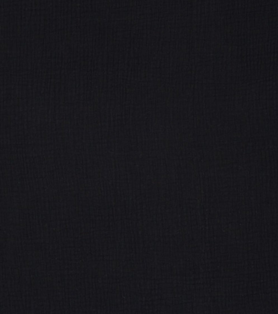Musselin Jenke Uni Swafing schwarz