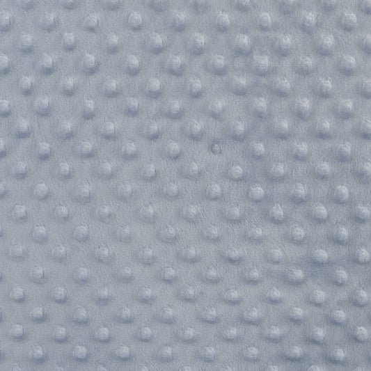 Minky Plüsch Uni dusty blue