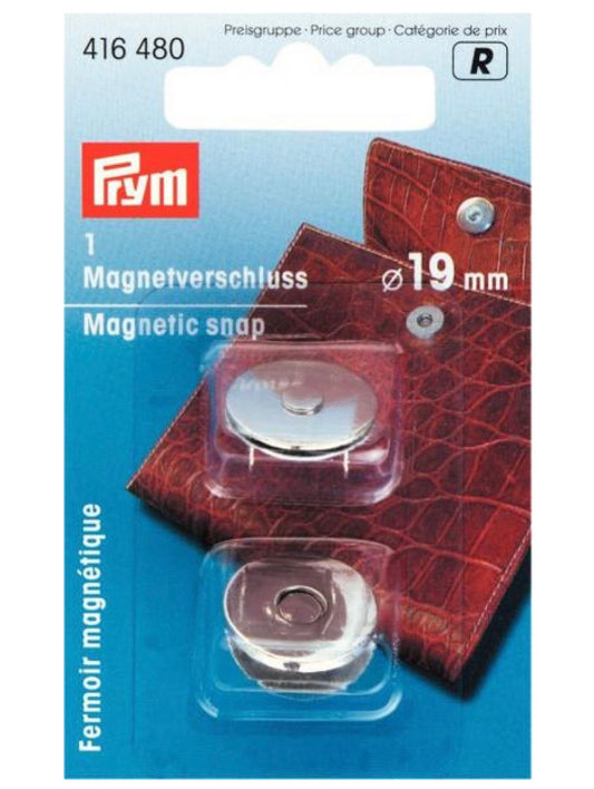 Prym Magnetverschluss silberfarben
19mm