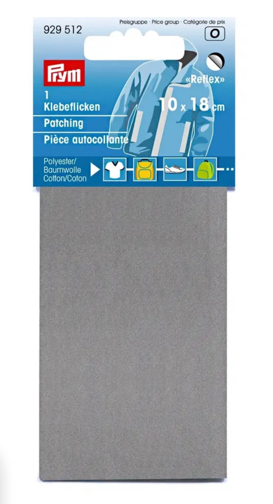 Prym Klebeflicken reflektierend
silber 10x18 cm