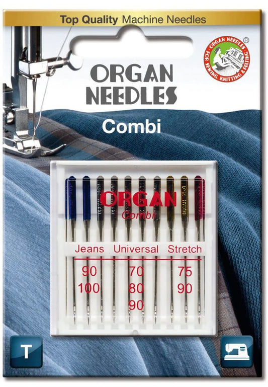 Organ Nähmaschinenadeln Kombibox Universal/Jeans/Stretch