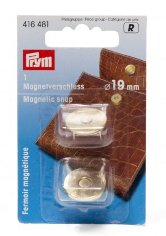 Prym Magnetverschluss goldfarben
19mm