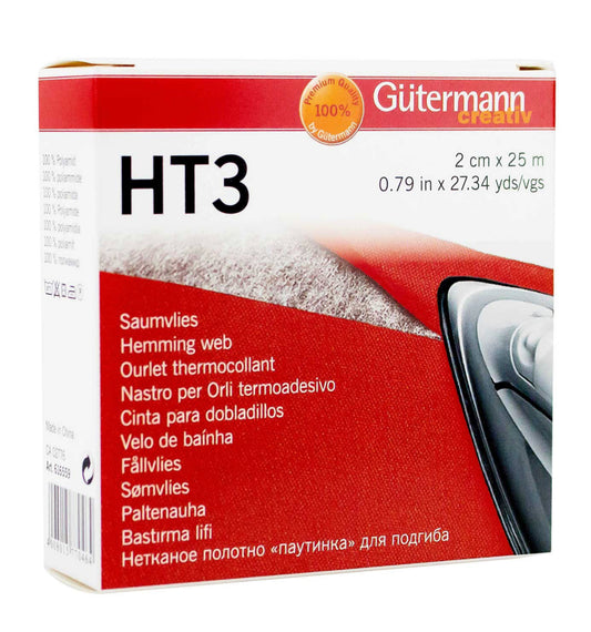 Gütermann creativ HT3 Saumvlies
2cm x 25m