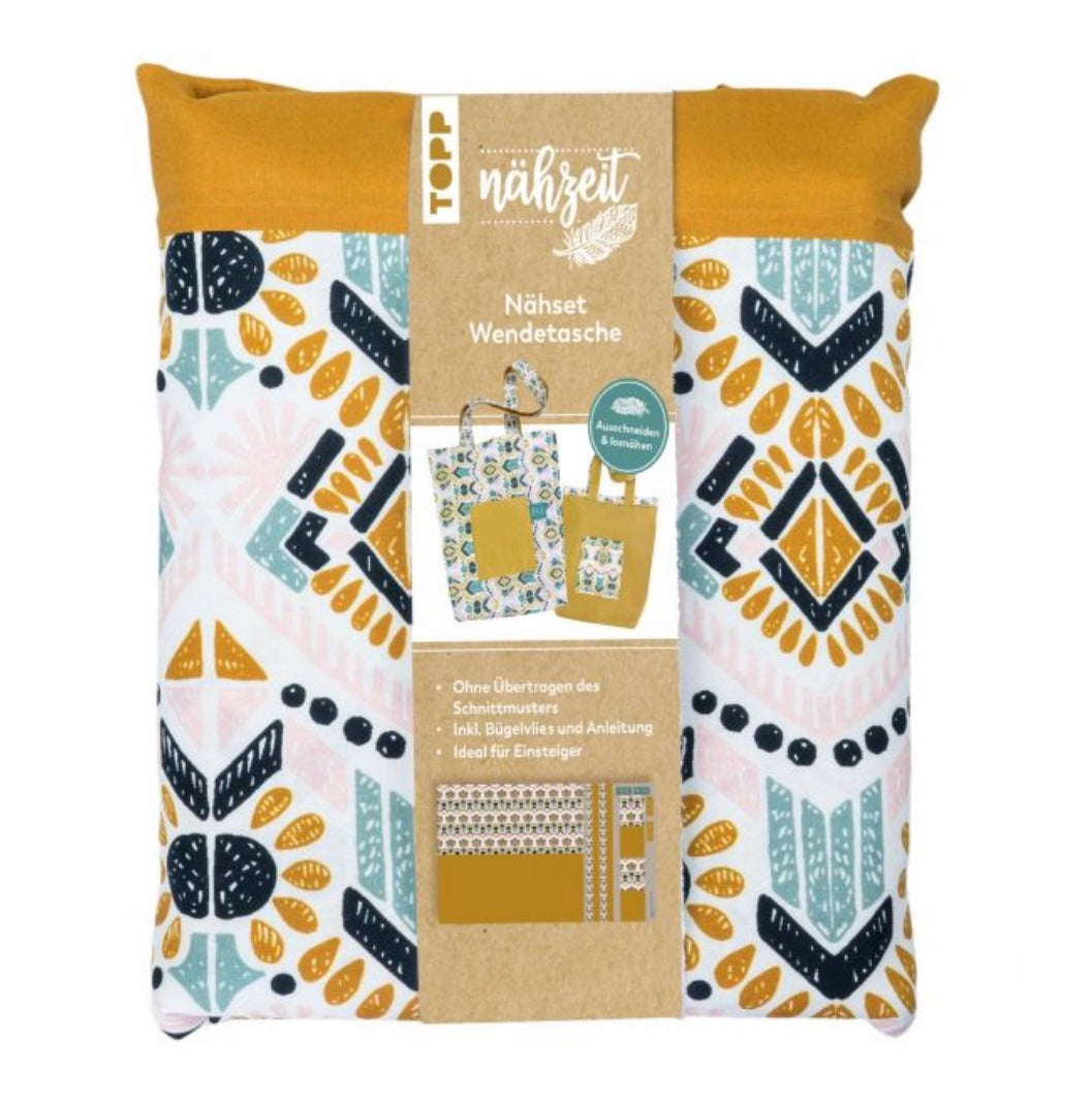 Nähset Cut & Sew 
Wendetasche Boho