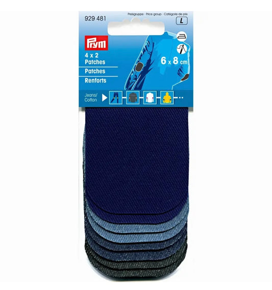 Prym Jeans Patches Mini sortiert
6 x 8 cm