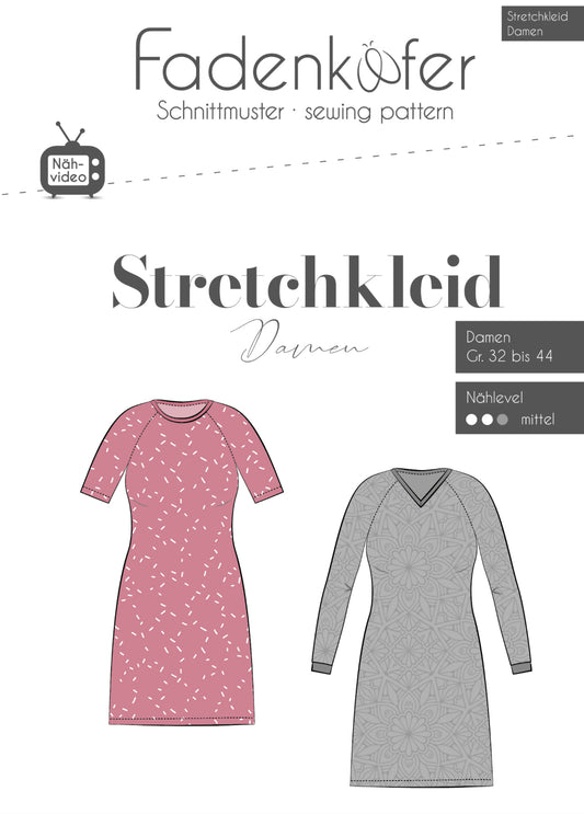 Fadenkäfer Schnittmuster "Stretchkleid" Damen
