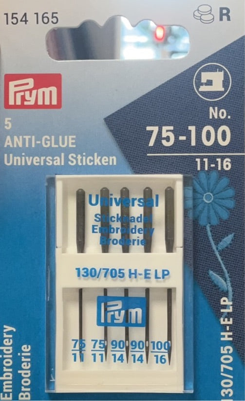 Prym Nähmaschinennadeln Anti Glue Universal Sticken